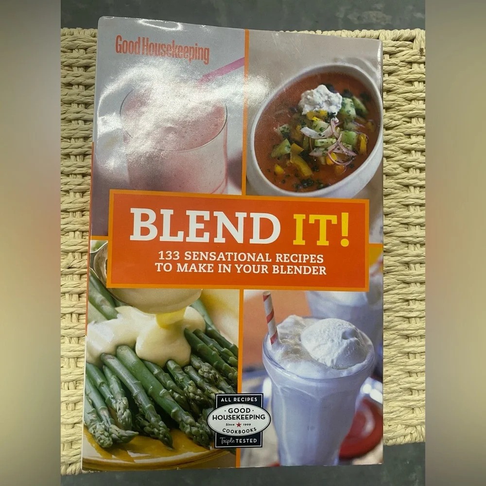 GOOD HOUSEKEEPING BLEND IT 133 RECIPES BLENDER Cook Book Cookbook